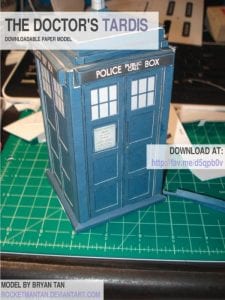 Public Call Box Diorama PHzcb