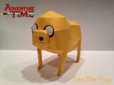 Adventure Time Jake Papercraft bSb50ec