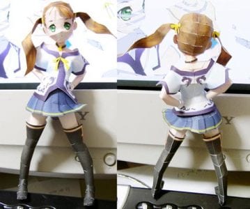 Fractale Nessa Papercraft fk1HZ