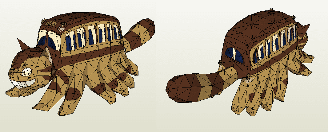 Nekobus Papercraft sFCQLIh