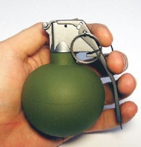 M67 Grenade Paper Craft m67 grenade model