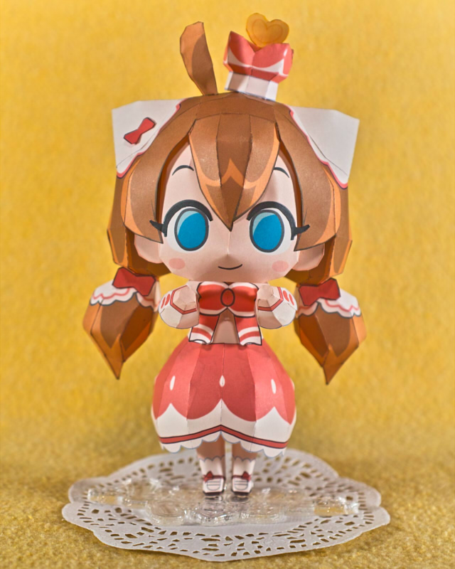 Little Doll Princess Papercraft littledoll