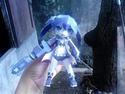 Black Rock Shooter Chibi by Radite Octavanka radite black rock shooter