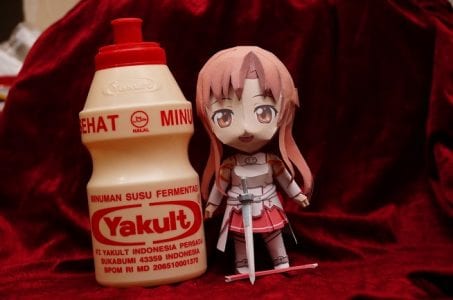 asuna papercraft and yakult by mafuyuschwarzer d7ez3qa