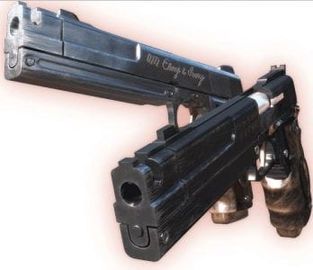 DMC Ebony & Ivory Gun Papercraft dmc4