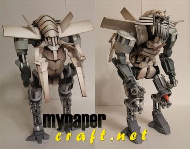 Transformer Jetfire Paper craft jetfiretransformermypapercraft