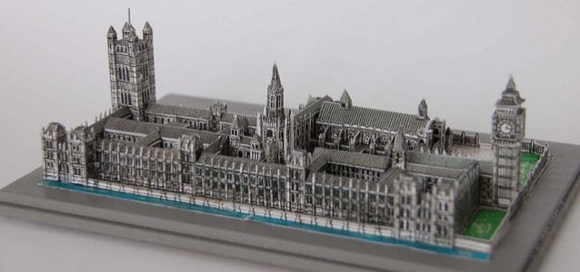 The Palace of Westminster Model Papercraft ParliamentHouse