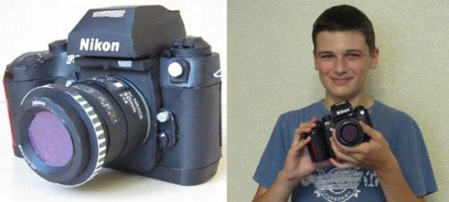 Nikon F4 Papercraft