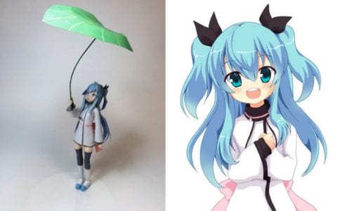 Noeru Anime Papercraft noelsora