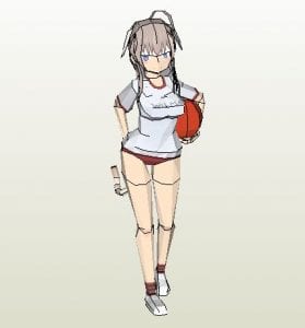 Strike Witches Wilma Bishop Papercraft wlmabshop