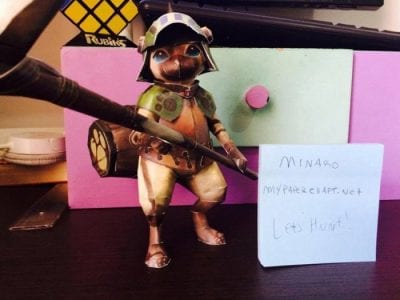 Monster Hunter Felyne by Minaro minaro
