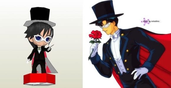 Sailormoon Chibi Tuxedo Mask slor