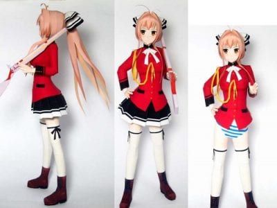 Isuzu Sento Anime Paper Craft godogundum