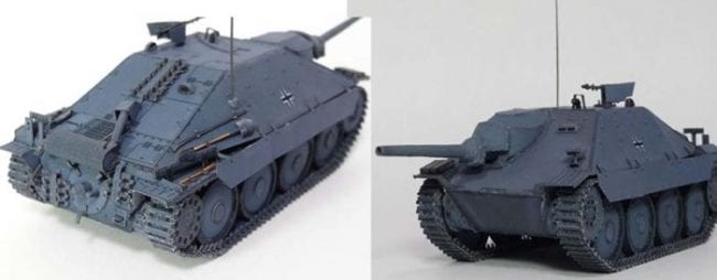 Jagdpanzer 38(t) Hetzer Paper Craft DSC00721
