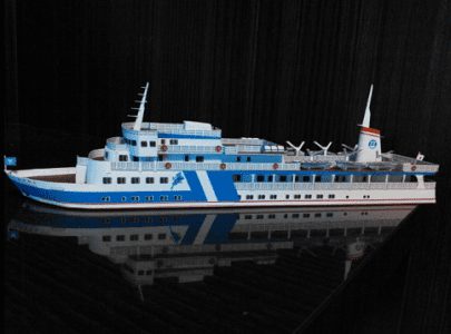Uminoko Boat pepakura L21221