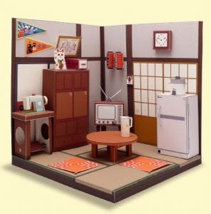 Japanese Living Room Diorama room