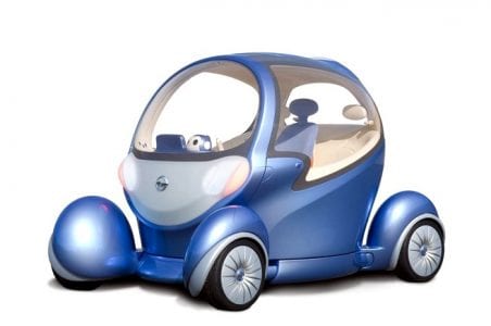 Nissan Pivo 2 Paper model pvo