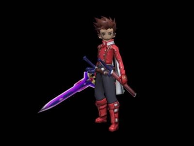 Chibi Lloyd Irving Tales of Symphonia Paper craft td2