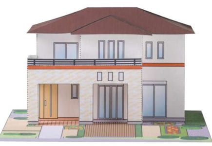 Cesibo House 1 Paper craft cessibo