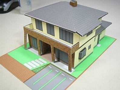 Simple House Model Diorama smplehouse