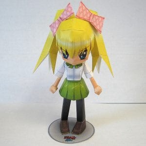 Chibi Elizabeth K. Strawberryfield paper craft IMG 3096