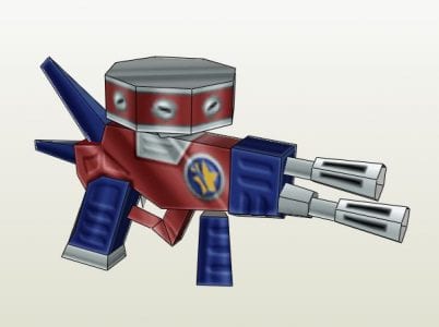 Star Breaker Weapon Paper craft Star Breaker Dark Cloud 2