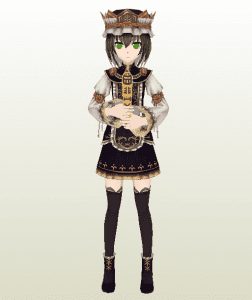 Touhou Project Shikieiki Yamaxanadu paper craft mki