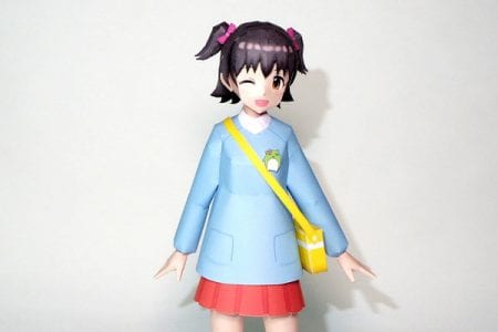 Akagi Miria iDOLM@STER paper craft L21357