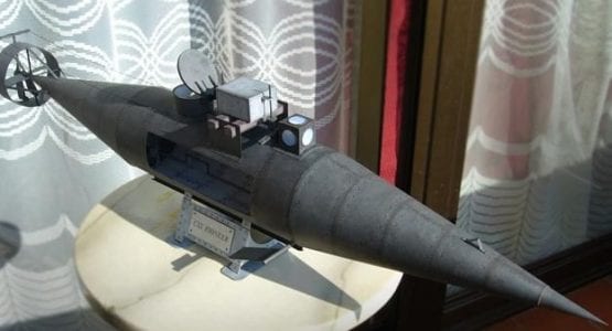 Pioneer Submarine Paper craft 46637426