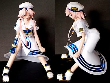 Mizunashi Akari paper craft akari mizunashi