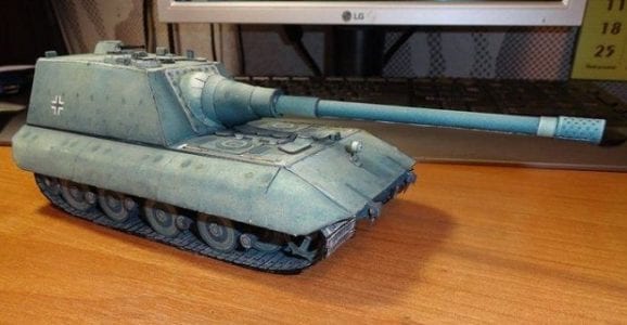 jagdpanzer e100 paper craft