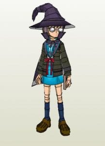 Nagato Yuki v2 Paper craft nagato