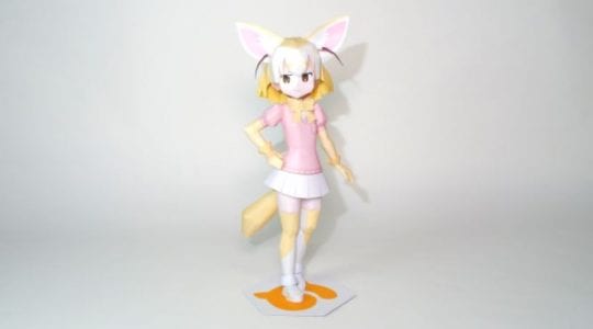 Kemono Friends Fennec Paper craft re