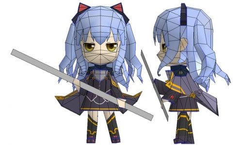Chibi Tio Plato Paper craft tio plato