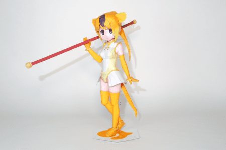 Kinshiko Chan Paper craft kinshikou chan kemono friends