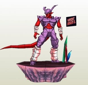 Janemba Dragon Ball Paper craft janemba
