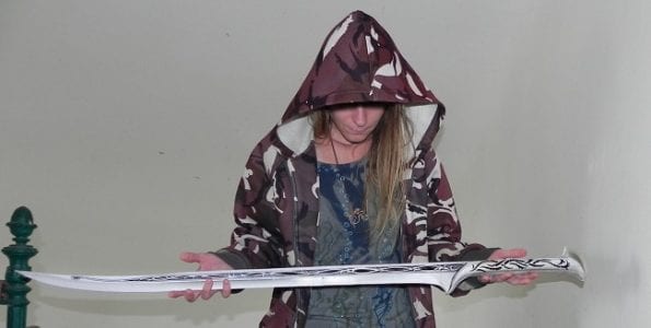 thranduil s sword paper replica by morellagrysis dbprzfi