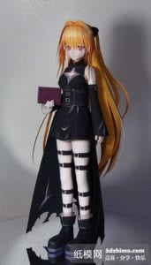 Konjiki No Yami ver 2 Paper craft yami01