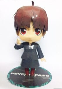 Psycho Pass Chibi Tsunemori Akane Paper craft akane tsunemori