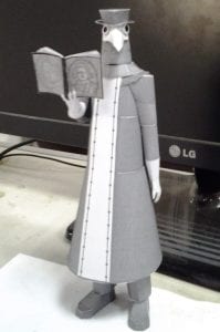Plague Doctor Paper craft plague doc