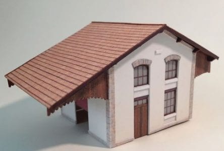 Warehouse Diorama Paper craft ware