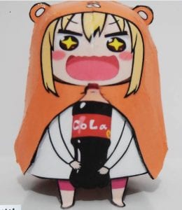 Himouto! Umaru-chan Coke Paper craft umarucoke