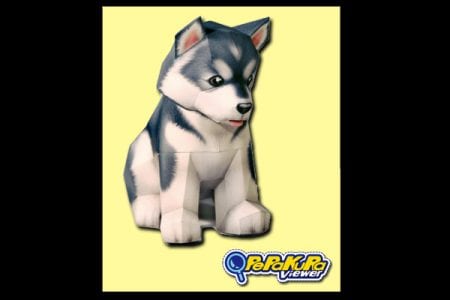 Puppy Paper craft L12041