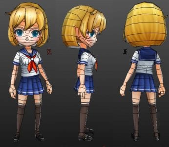 ellia school girl