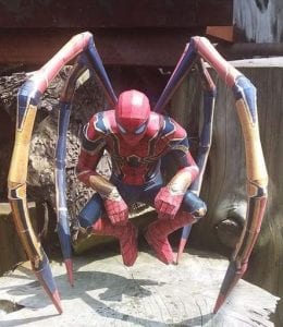 Iron Spiderman Paper craft iron spider