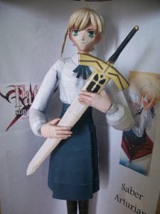 Arthuria Saber Casual Uniform Paper craft 100 1786