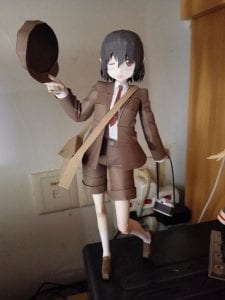 Shameimaru Aya Paper craft touhou