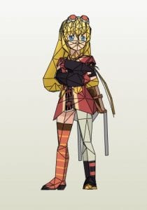 Collette Paper craft collete