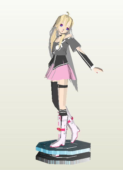 Vocaloid IA Paper craft vocaloid IA