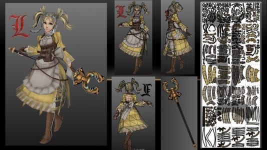Lissa Fire Emblem Paper craft liss
